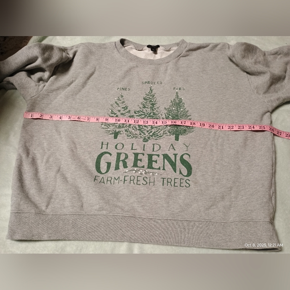 J. Crew Gray Sweatshirt - Picture 5 of 6